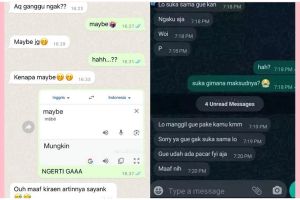 11 Chat lucu tanya gebetan ini awalnya bikin ngarep tapi endingnya malu sendiri, ngenes pol