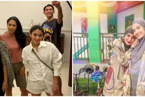 Potret 9 seleb reka ulang foto lawas bareng keluarga, gaya Mirdad Family’s bikin salah fokus