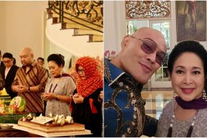 Kasih potongan tumpeng pertama ke Prabowo, begini 9 potret kemeriahan ultah Titiek Soeharto