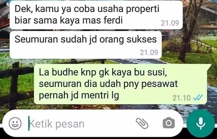 11 Chat lucu niat ingin pamer ini bacanya bikin sebel, kalau ditanggapi malah makin menjadi