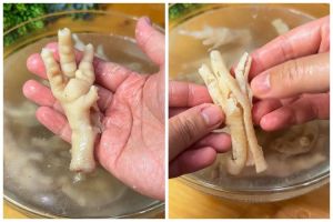 Tanpa baking soda, begini trik jitu memisahkan ceker ayam dari tulangnya