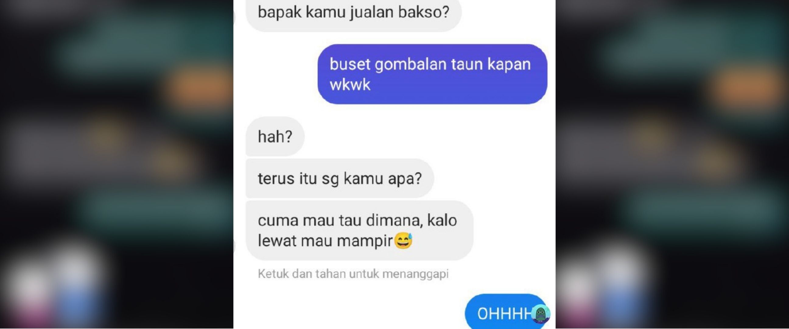 11 Chat lucu awalnya kegeeran ini endingnya jadi malu sendiri, bikin nyesek sampai ngelus dada