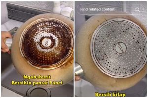 Tanpa direndam air panas, ini cara usir noda gosong di pantat panci dalam 15 menit pakai 3 bahan dapur