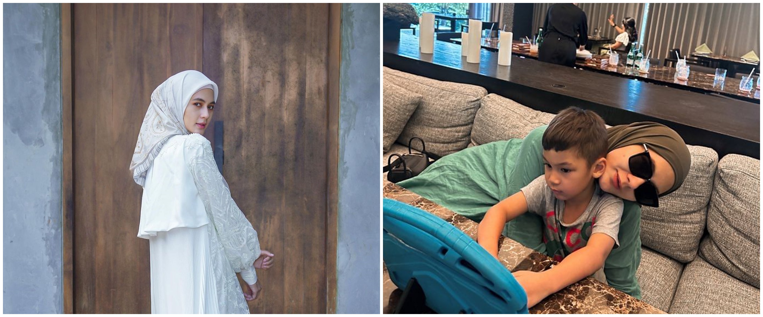 11 Pesona Paula Verhoeven kian menawan usai mantap berhijab, didoakan tetap istiqomah