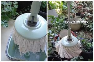 Tak perlu sabun cuci piring, begini cara cuci kain pel bau amis agar wangi segar pakai 2 bahan dapur