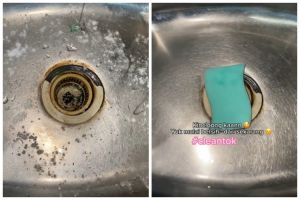 Bukan diolesi cuka, ini trik bersihkan noda kerak wastafel agar kinclong cuma andalkan 2 bahan dapur