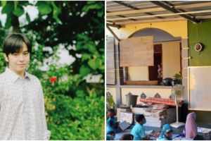 Dipuji sederhana saat ke kampung halaman, 9 potret rumah Angga Yunanda di Lombok asri ada gazebonya