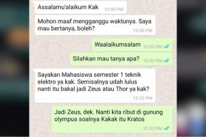 11 Chat lucu fresh graduate ditanya bakal jadi apa ini jawabannya menohok abis, bikin geleng kepala