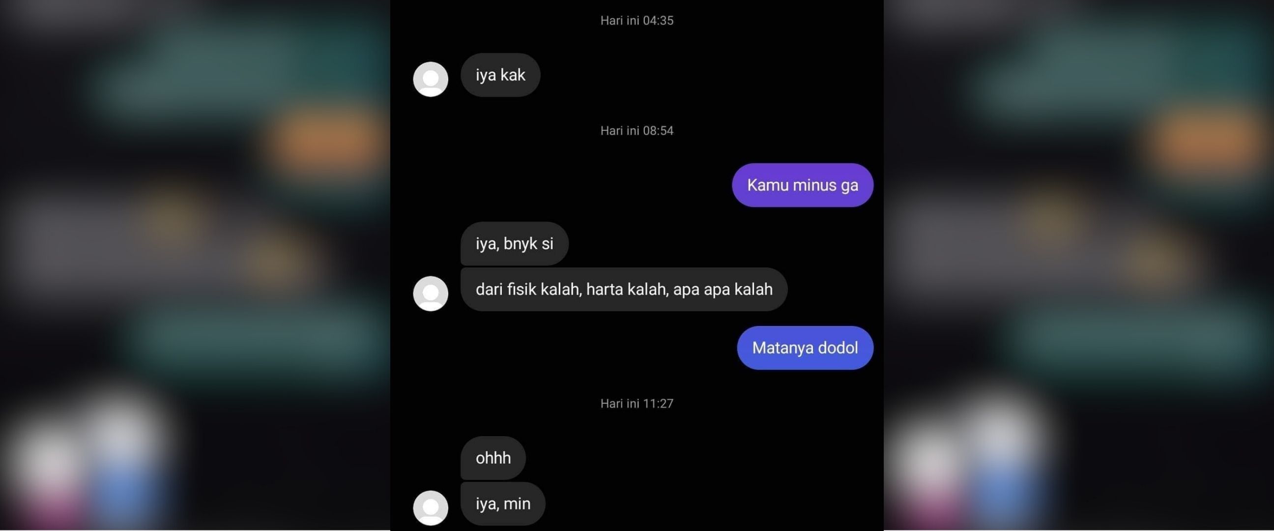 11 Chat lucu orang tidak percaya diri ini bacanya jadi menghela napas, endingnya bikin ngelus dada