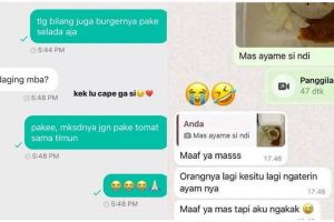 Hidup lagi lapar-laparnya, 11 chat lucu pesan makanan via online endingnya bikin ngelus perut pembeli