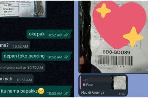 11 Chat lucu kurir pas anter paket customer ini bikin ngakak brutal, ada-ada aja kelakuannya