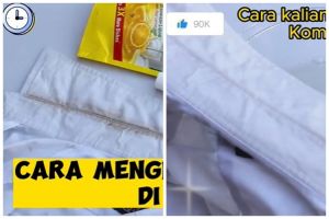 Tak direndam berjam-jam, trik emak-emak usir noda kerah seragam sekolah ini cukup tambah 3 bahan dapur