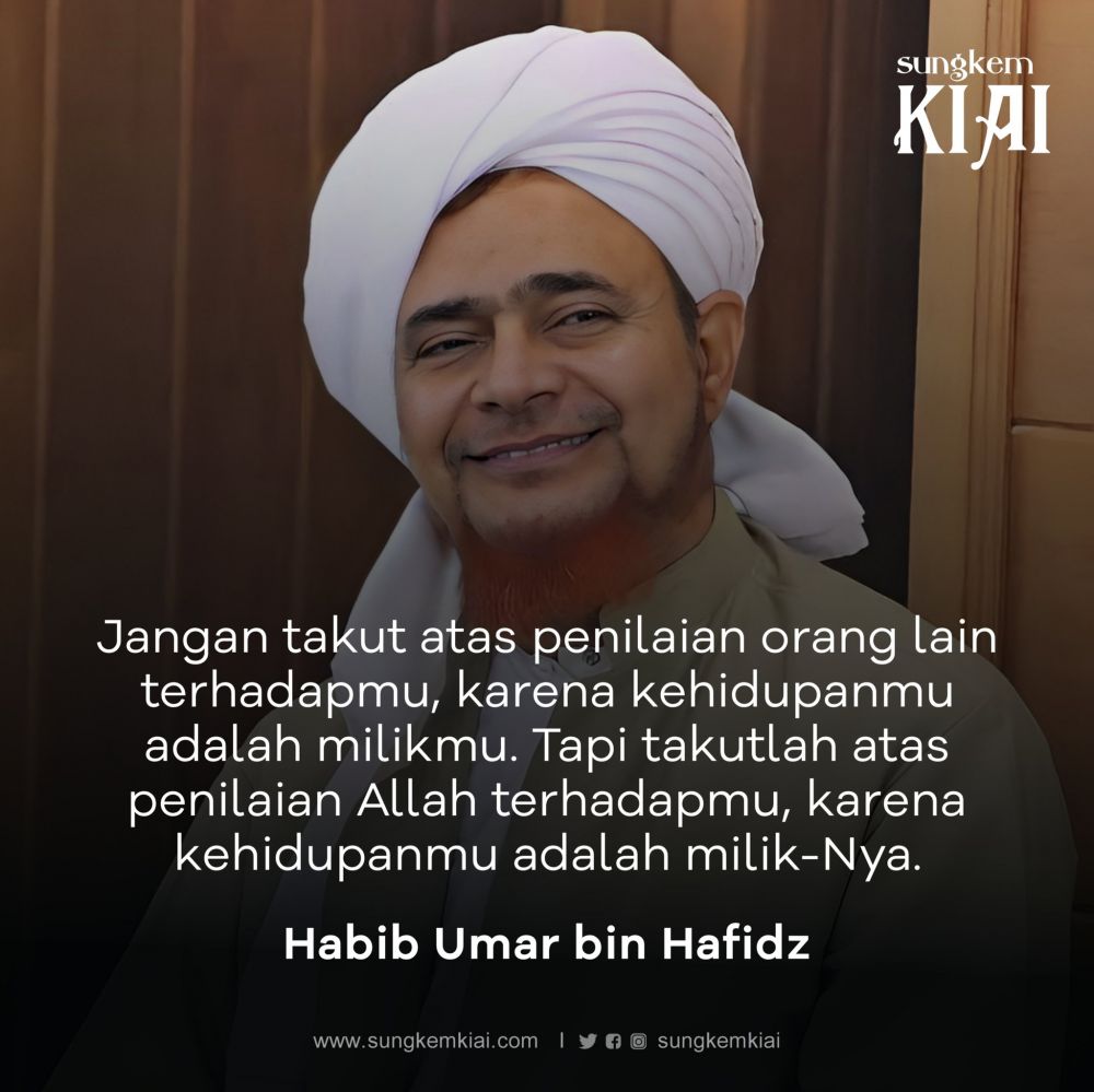 70 Kata-kata Habib Umar, penuh motivasi kehidupan