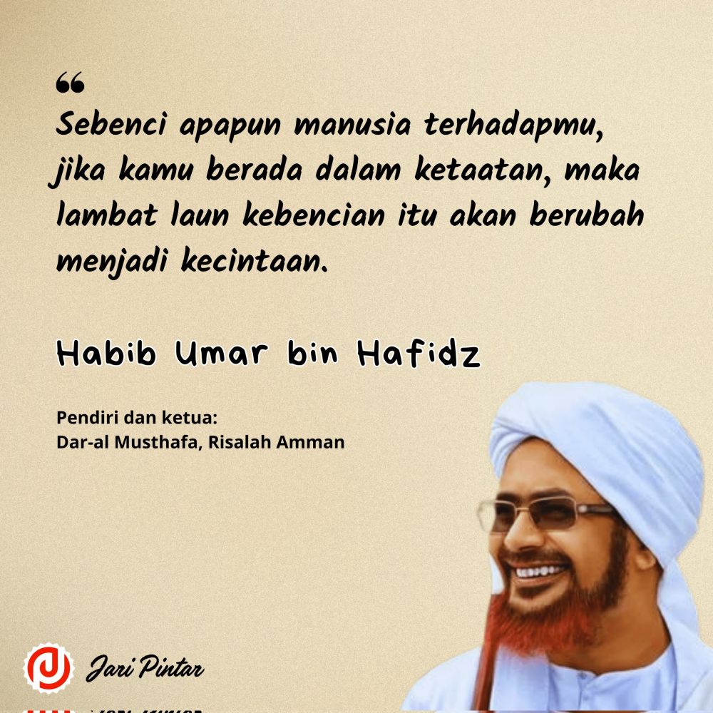 70 Kata-kata Habib Umar, penuh motivasi kehidupan