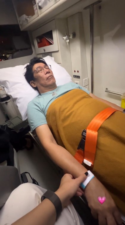 Parto Patrio diduga sakit hingga dibawa ambulans, begini 7 potret kondisinya bikin khawatir