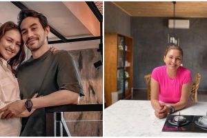 Punya 2 tempat masak mewah di rumah, 11 potret dapur Donna Agnesia ini compact perabotannya lengkap