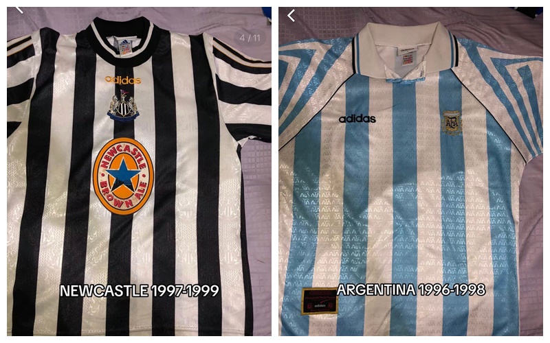 Pamerkan koleksi jersey bola tahun 90-an milik ayahnya, pria ini diberi tawaran harga fantastis