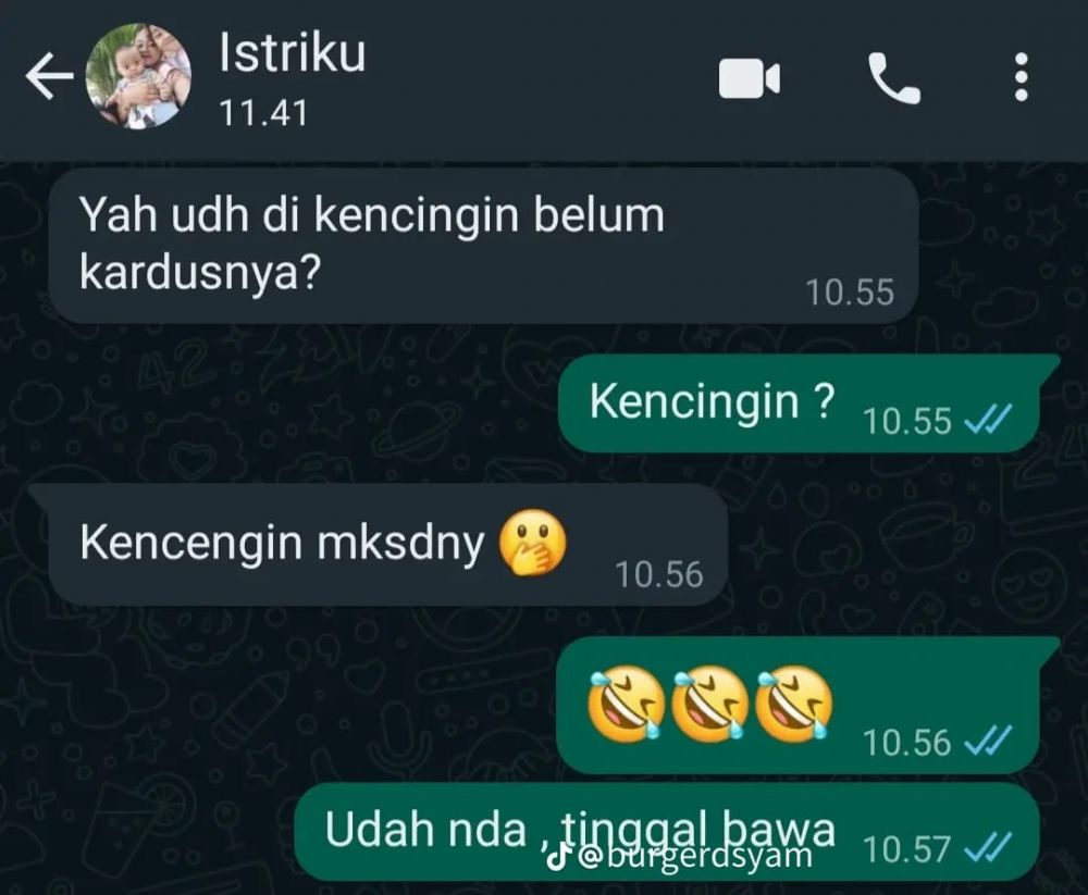 11 Chat lucu salah ketik suami istri ini bikin ketawa gemes, ada-ada aja kelakuannya