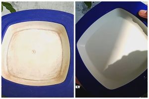 Tak perlu digosok langsung luntur, ini trik hilangkan kerak di piring pakai tambahan 1 bahan dapur