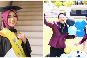 Beri hadiah umroh bareng usai wisuda, 9 momen Hemas Nura istri Danang DA lulus spesialis dokter saraf