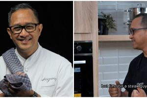 Kitchen set-nya dari kayu, ini 9 potret dapur Chef Degan yang didesain homey ala rumahan