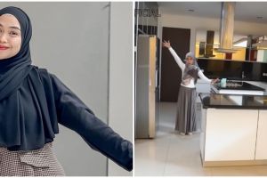 Ria Ricis beli rumah baru bernuansa ala Bali, ini 11 potret dapurnya langsung view kolam renang