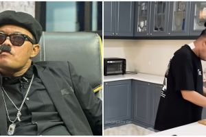 Mewah ada dua kompor dalam satu dapur, intip 9 potret dapur mewah Sule didesain ala American classic