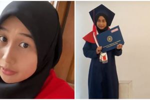 Mahasiswi ini rayakan momen wisuda tanpa dihadiri orang tua, ternyata ada cerita nyesek dibaliknya
