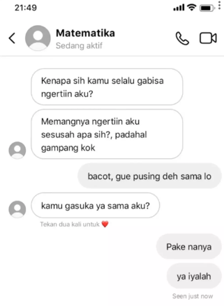 11 Chat lucu orang nggak peka ini bikin ngelus dada, pengin nangis bacanya
