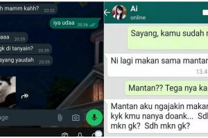 11 Chat lucu pacar nanya 'udah makan belum' endingnya malah berantem, bikin senyum kecut