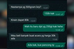 11 Chat lucu pembeli nawar keterlaluan ini bacanya sambil menghela napas, bisa bikin penjual bangkrut