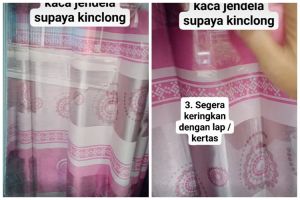 Cukup pakai 1 bahan dapur, trik wanita bersihkan jendela kaca yang buram ini bikin autobening