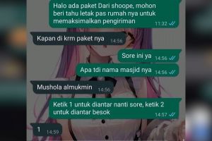 11 Chat lucu sama kurir sok asik ini jadi berasa teman sendiri, bikin geleng-geleng kepala