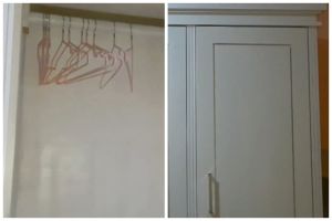 Bukan diberi kapur barus, ini trik menghilangkan bau cat menyengat di dalam lemari pakai 2 bahan dapur
