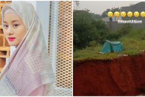 Curhat pilu Dinda Hauw usai rumah sang ibu nyaris terkena longsor, tak ada respons pihak pengembang