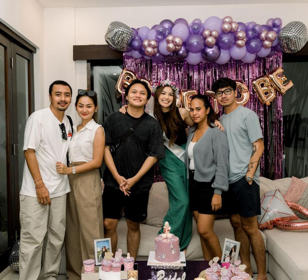Baru diungkap selang sebulan dihelat, intip 11 momen bridal shower Mahalini yang digelar intim di Bali