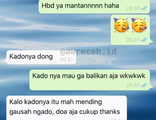 11 Chat lucu masih sayang mantan ini definisi gagal move on level akut, bikin geleng kepala