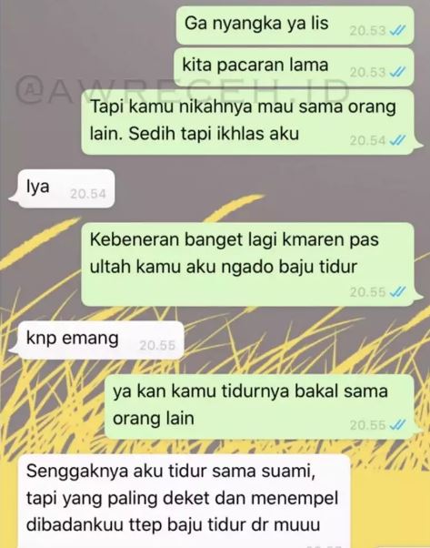 11 Chat lucu masih sayang mantan ini definisi gagal move on level akut, bikin geleng kepala