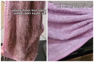 Tak perlu direndam sitrun, ibu-ibu ini punya trik cuci kain lap dekil dan hitam pakai 3 bahan dapur