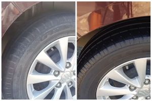 Tanpa dicuci, cara bersihkan ban mobil buluk agar kinclong seperti baru pakai tambahan 1 bahan dapur