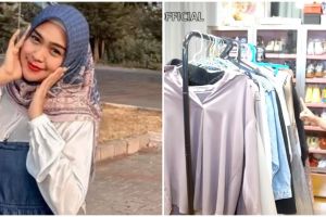 9 Potret walk in closet milik Ria Ricis, koleksi outfitnya serasa belanja di butik elit