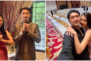 Modern bernuansa hitam putih, 9 potret dapur Mezty Mez pemeran Tertawan Hati, meja dapurnya dari kayu