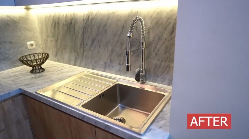 9 Potret dapur Tasya Kamila di Indonesia ini konsepnya minimalis, estetiknya unreal bak desain 3D