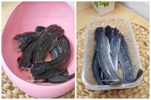Tak perlu air jeruk nipis, ibu muda ini punya cara hilangkan lendir ikan lele cuma pakai 2 bahan dapur