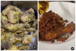 Bukan pakai airfryer, ini cara goreng ayam lengkuas agar tak meletup dan hemat minyak