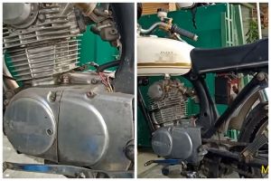 Tanpa digosok sampo, ini cara bersihkan blok mesin motor dekil agar kinclong pakai 2 bahan dapur