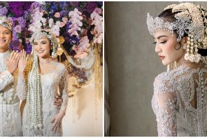 11 Gaya Mahalini dari lamaran hingga akad nikah, pakai rancangan desainer garap kebaya mantu Presiden