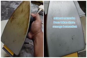 Bukan digosok pasta gigi, ini trik ampuh hilangkan noda lengket di setrika pakai 1 bumbu dapur