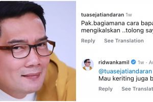 11 Jokes bapak-bapak ala Ridwan Kamil ini bikin warganet kicep, auto pasang mode ketawa karier