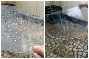 Tanpa dioles pasta gigi, ini trik agar kaca helm tak mudah mengembun dan antiair pakai 2 bahan dapur